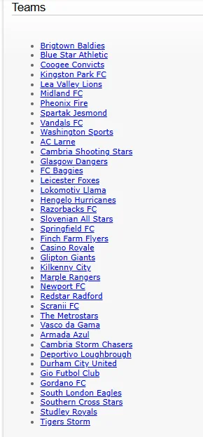 JAFL club directory
